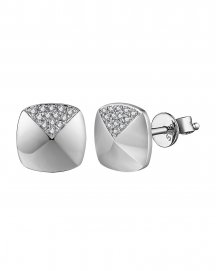 SQUARE DIAMOND STUDS (TE1424)